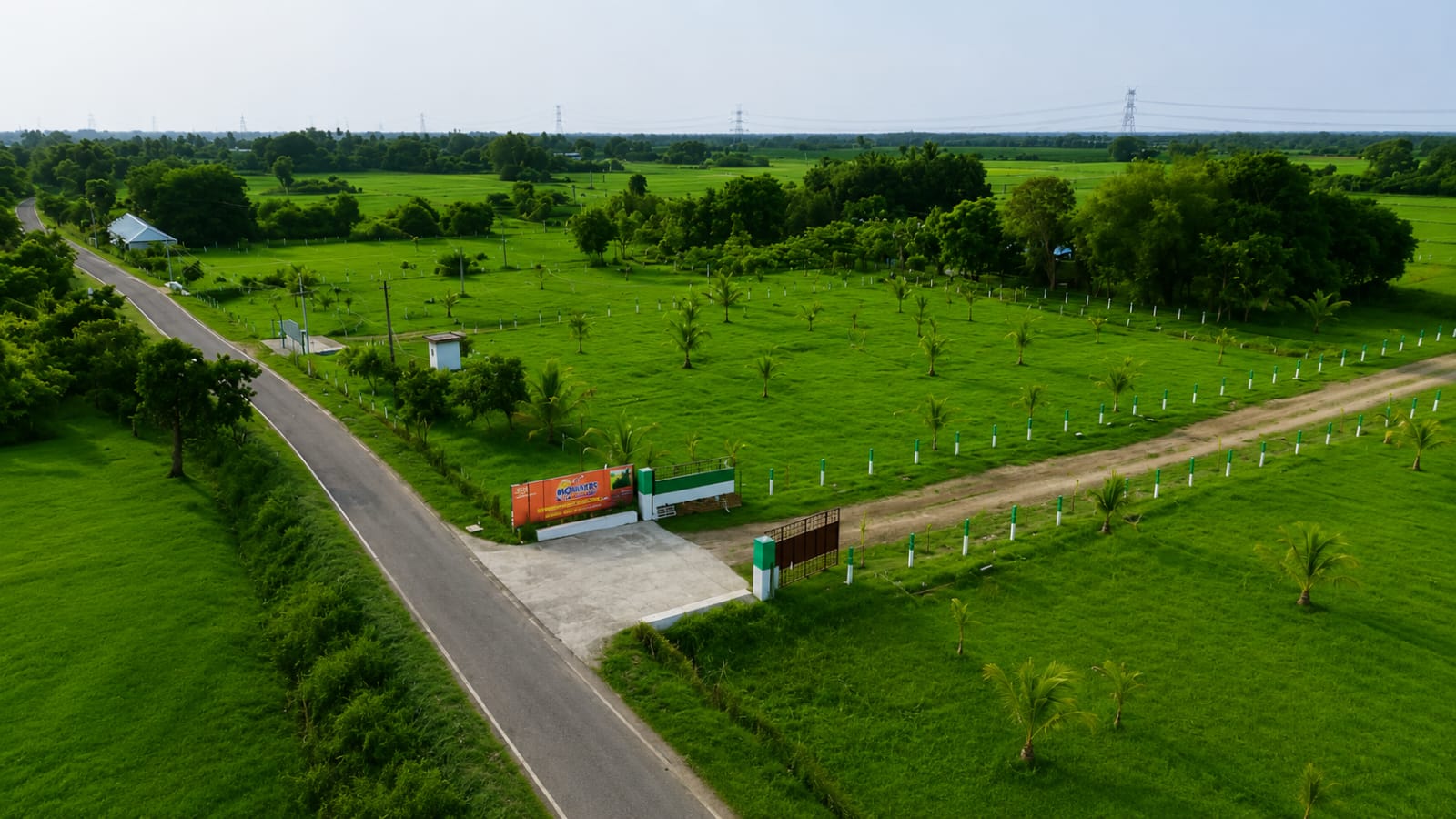 Farm Land + Resort-Style Villa